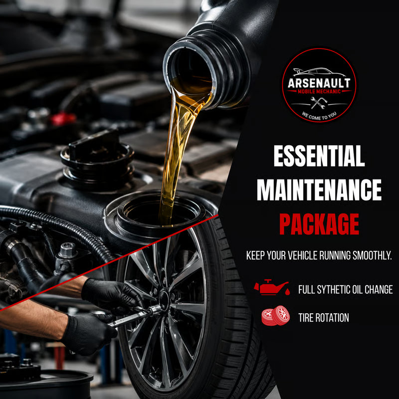 Essential Maintenance Package - ArsenaultMobileMechanic